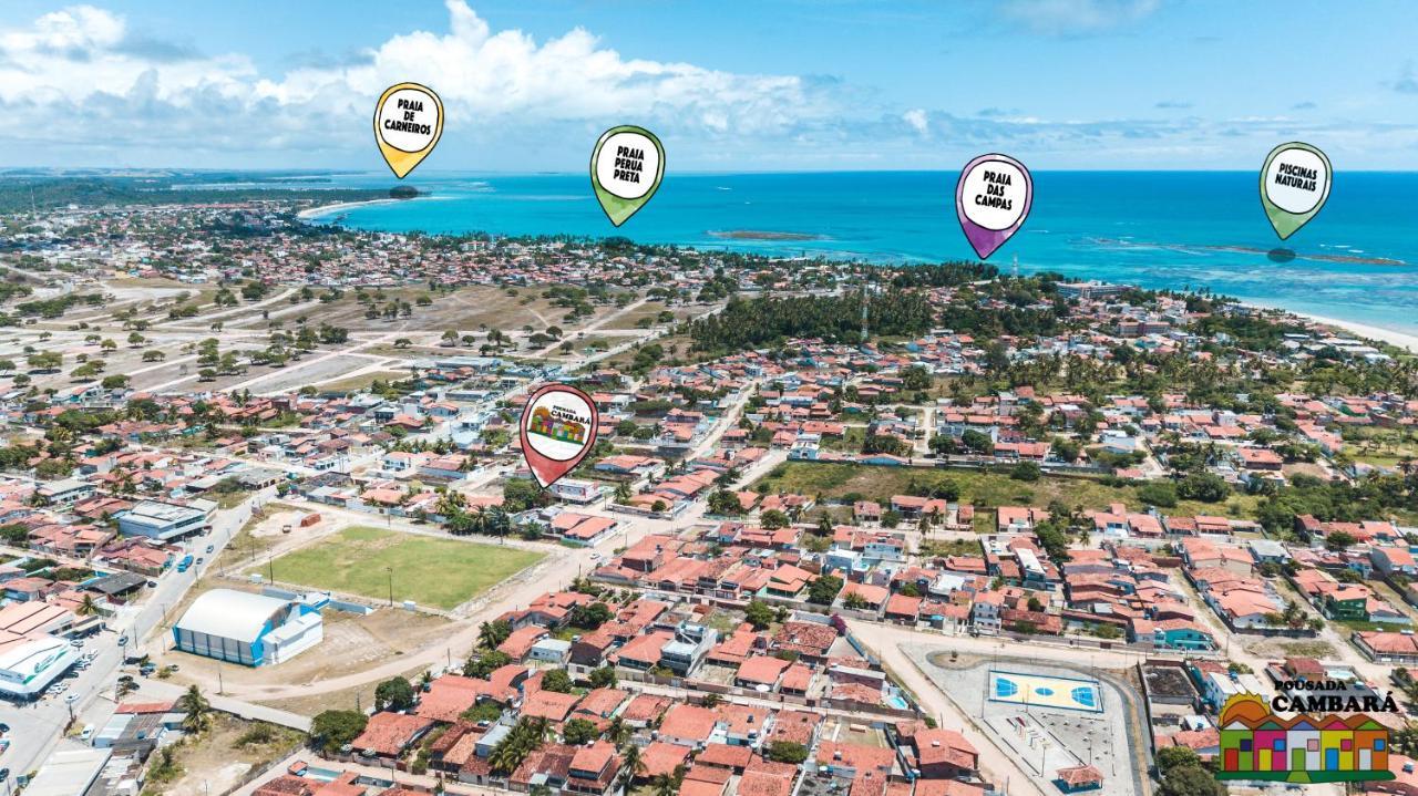 Pousada Cambara Tamandaré Eksteriør bilde